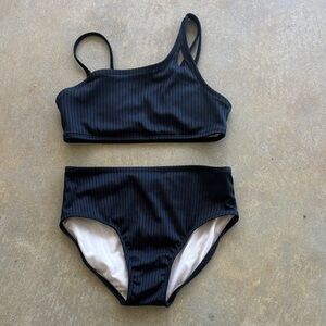 ⭐️5 for $20⭐️ Art class Ribbed Black Two-Piece Bikini Set
